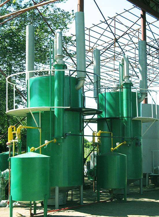 Установки Fortan и Pirol  для переработки нефтешламов