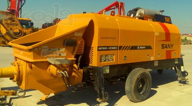 Стационарный бетононасос Sany HBT60C-1816D I 2015г