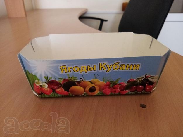 Картонная упаковка-лоток