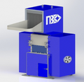Дробилка для тканных материалов PZO-800 DKU